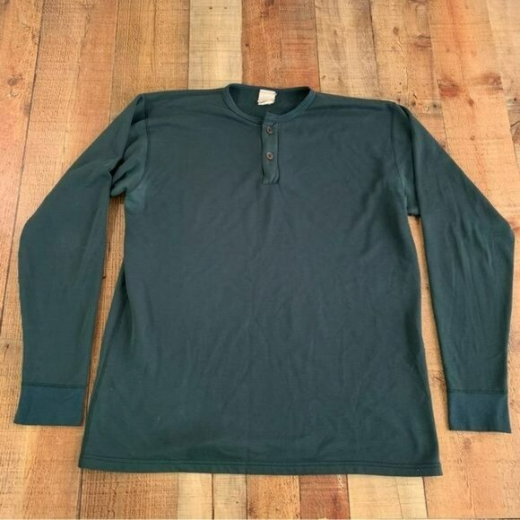 Y2K Cabela’s Henley button long sleeve shirt men’s XL - Picture 1 of 6